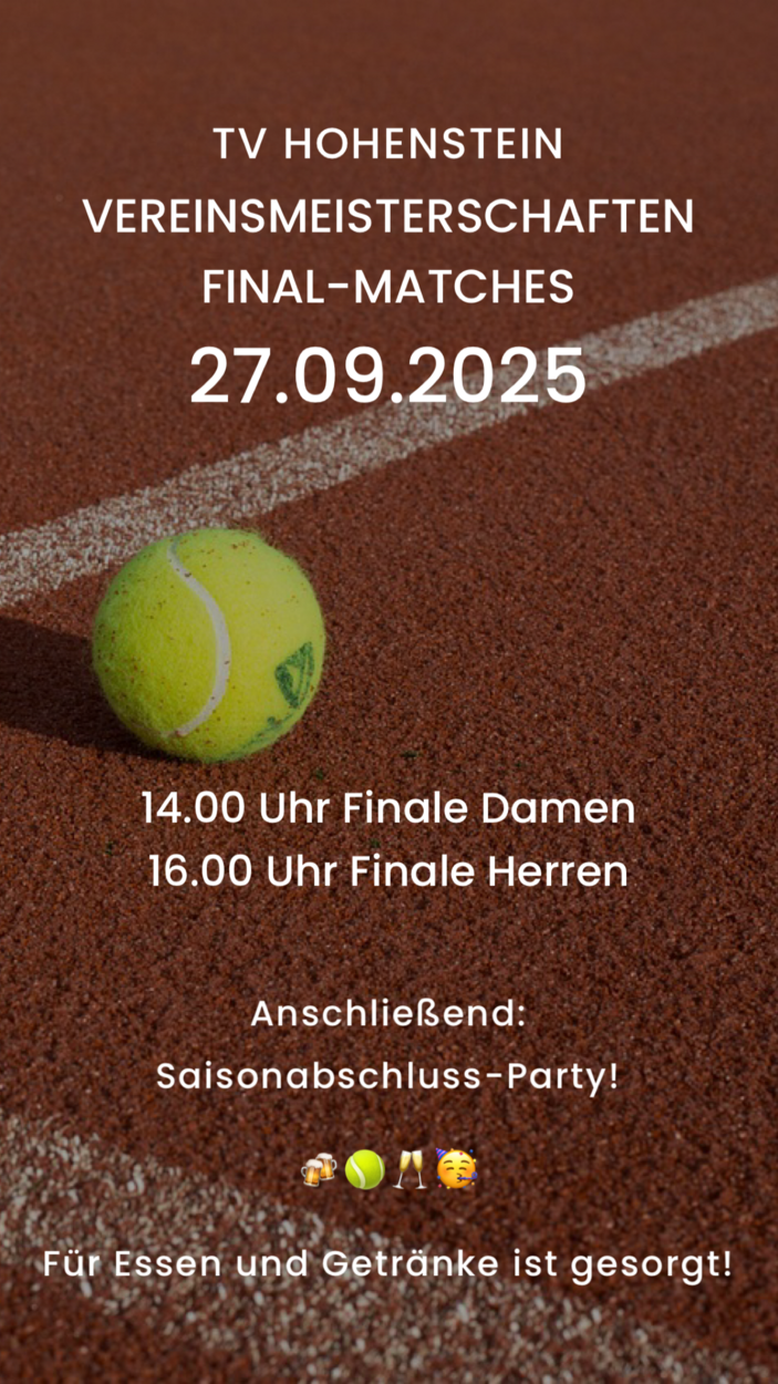 Vereinsmeisterschaften 2025